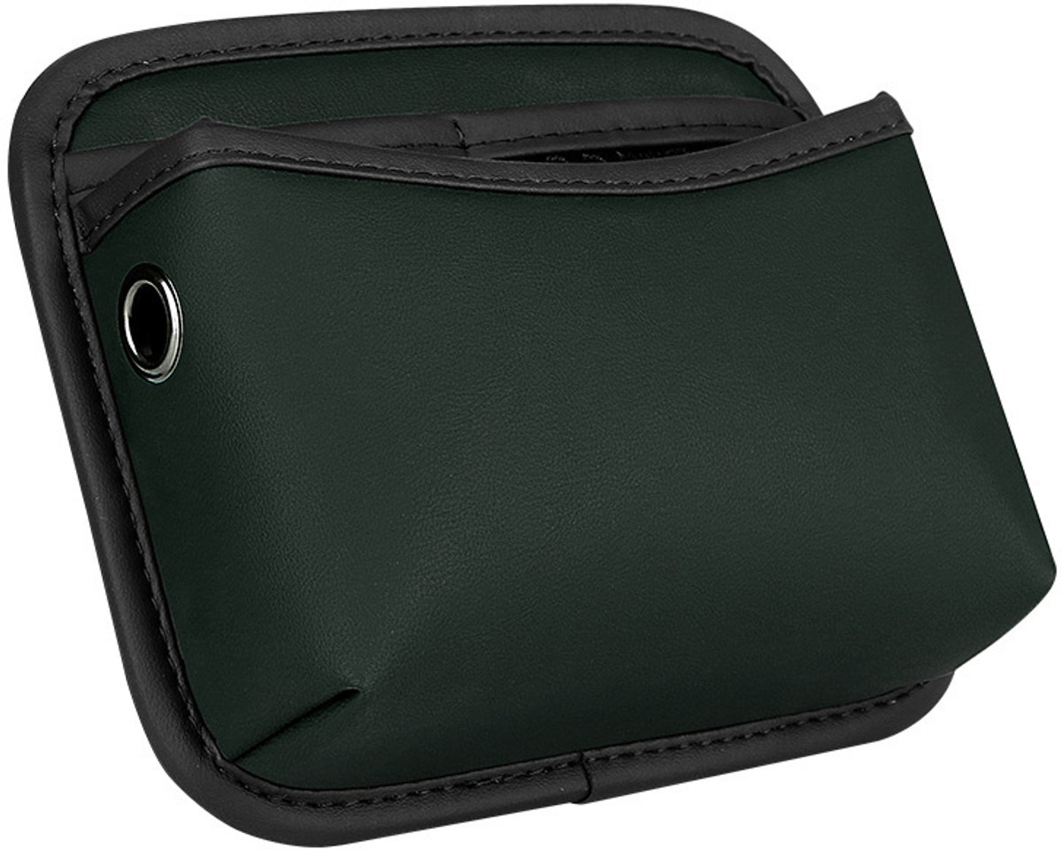 Auto zijvak organizer, autostoelbeugel, opbergaccessoire (donkergroen)