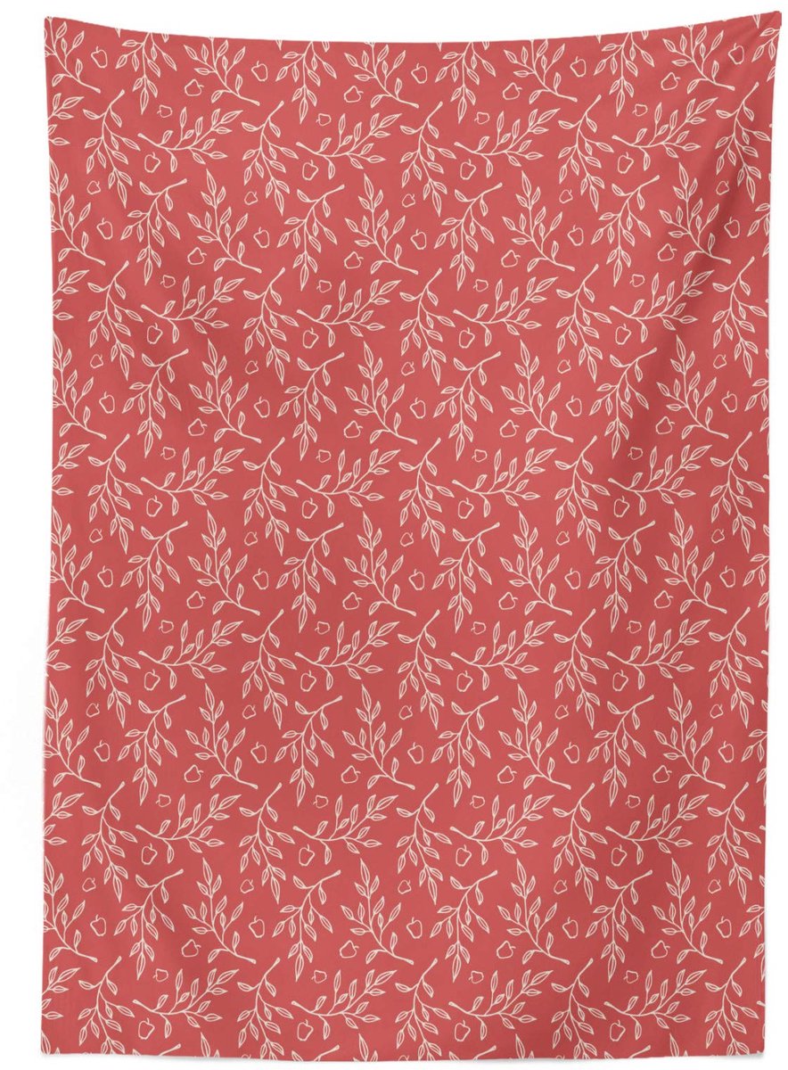 ABAKUHAUS Art Deco Tafellaken – 140x170 cm – Koksgrauw en Ivoor