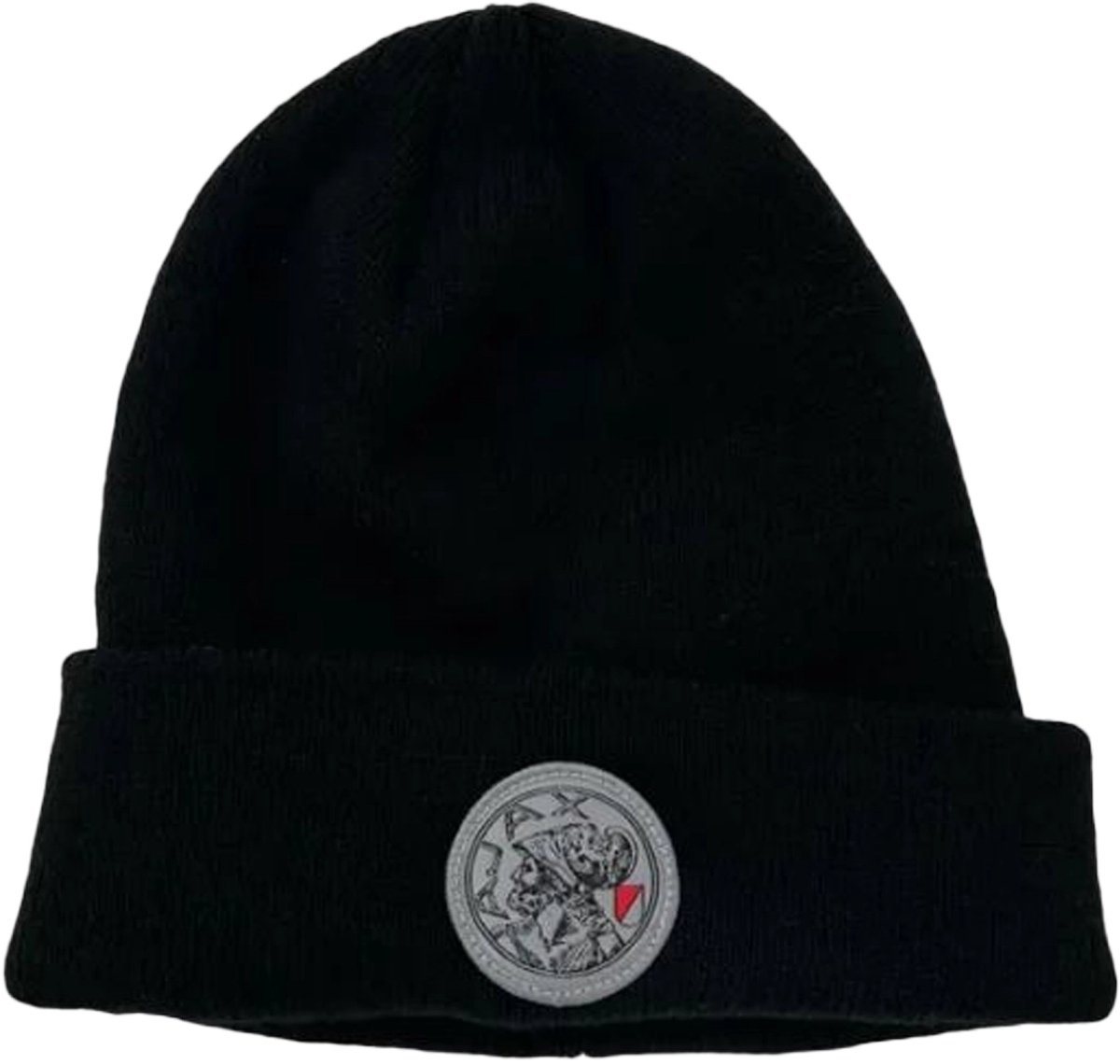 Ajax Muts zwart oud logo volwassen - Ajax Beanie -