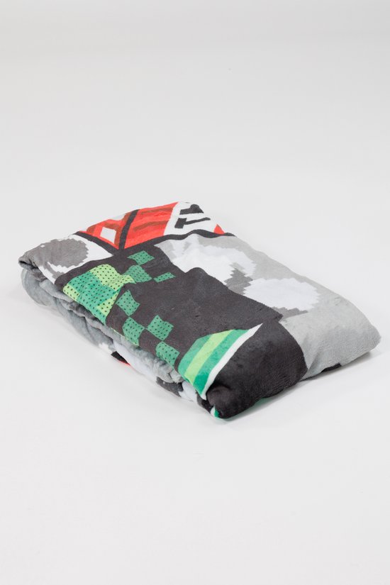 Character World Minecraft Kuscheldecke 160x200 cm - Coral Fleece Decke Minecraft Figuren Fanartikel für Kinder, Jugendliche und Erwachsene - Tagesdecke