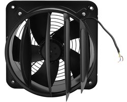 Afzuigventilator Badventilator 35*35*13cm Wandventilator 2677m³/H Voor Badkamer Keuken Garage Kantoor