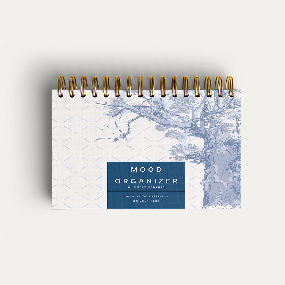 Glimmery Moments® - Mood Organizer | 100 Feel Good momenten op je bureau | Ongedateerde A4 Weekplanner | Mood & Energie Tracker