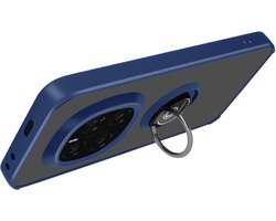 Avizar Case Geschikt voor Honor Magic 7 Pro magnetische ring, Blauw