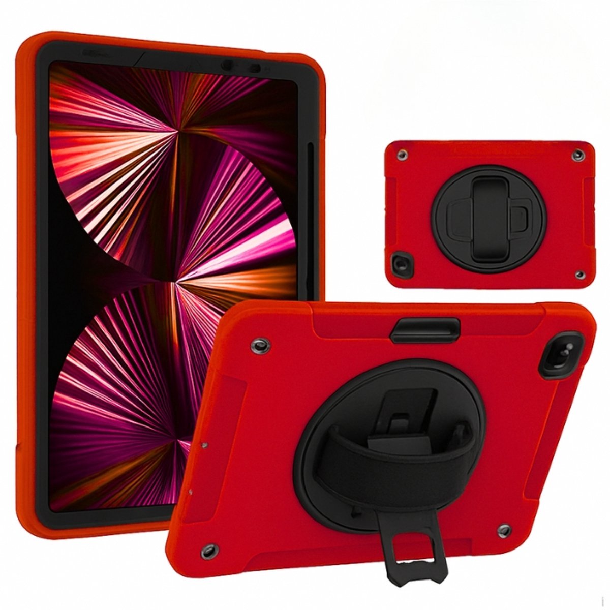 Tablet Case iPad 10.2 (2019-2020-2021), iPad 7 - 8 - 9 - rood