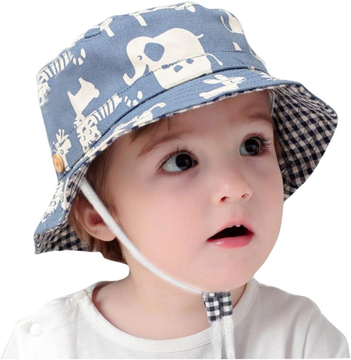 Vissershoedje voor baby's - Zonnehoedje voor jongens en meisjes - Peuter zomerhoedje voor strand