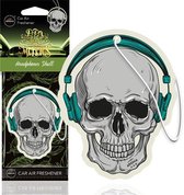 Aroma Car Dia De Los Muertos Air Freshener - Headphones Skull