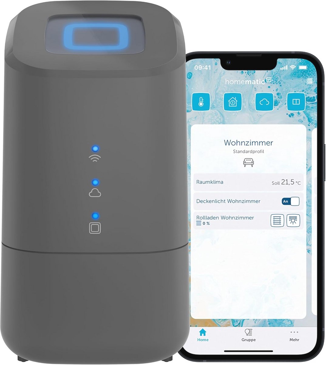 Slimme Home Control Eenheid voor Verbeterde Smart Home Integratie, Digitaal Te Bedienen via App, Ondersteunt Alexa en Google Assistant, Hoog niveau van Gegevensbeveiliging