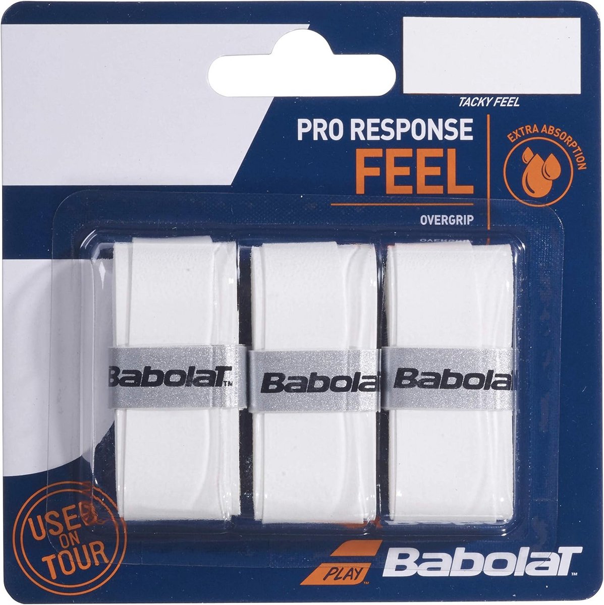 Overgrip Pro Response X 3 Blanc - Voor Optimale Grip