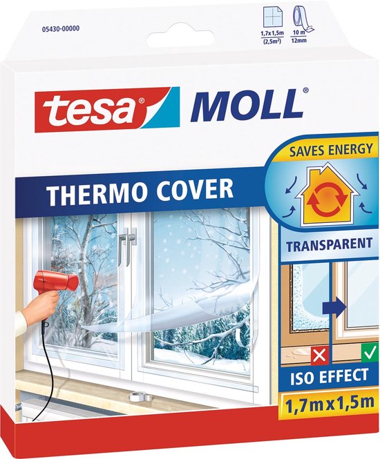 Tesa - Thermo Cover Isolatiefolie  - 1.7m x 1.5m