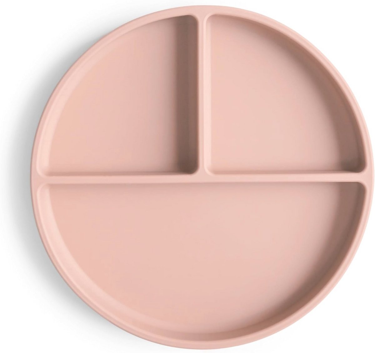 Kinder Borden met Zuignap en Verdeeld Design - Silicone Eetgerei voor Baby's en Peuters - BPA Vrij en Vaatwasserbestendig - Veilig en Duurzaam