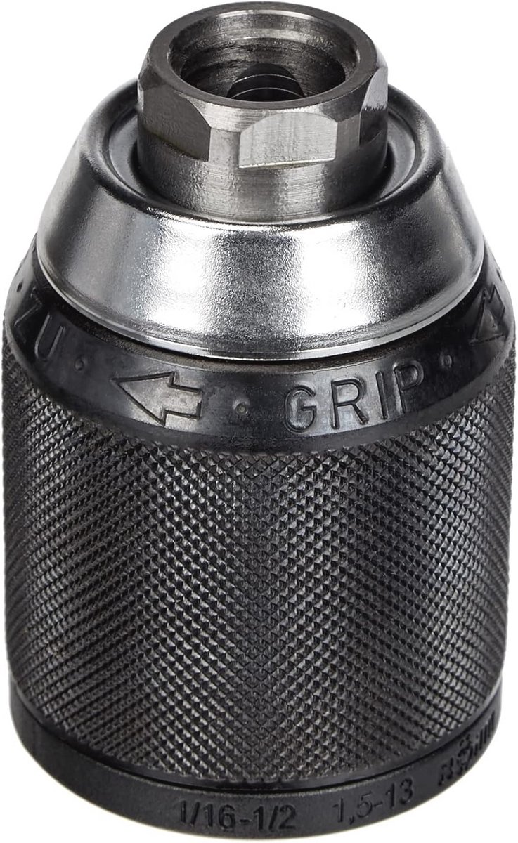 Snelspanboorhouder ½ inch voor boren met cilindrische schacht, 1,5-13 mm, metaal