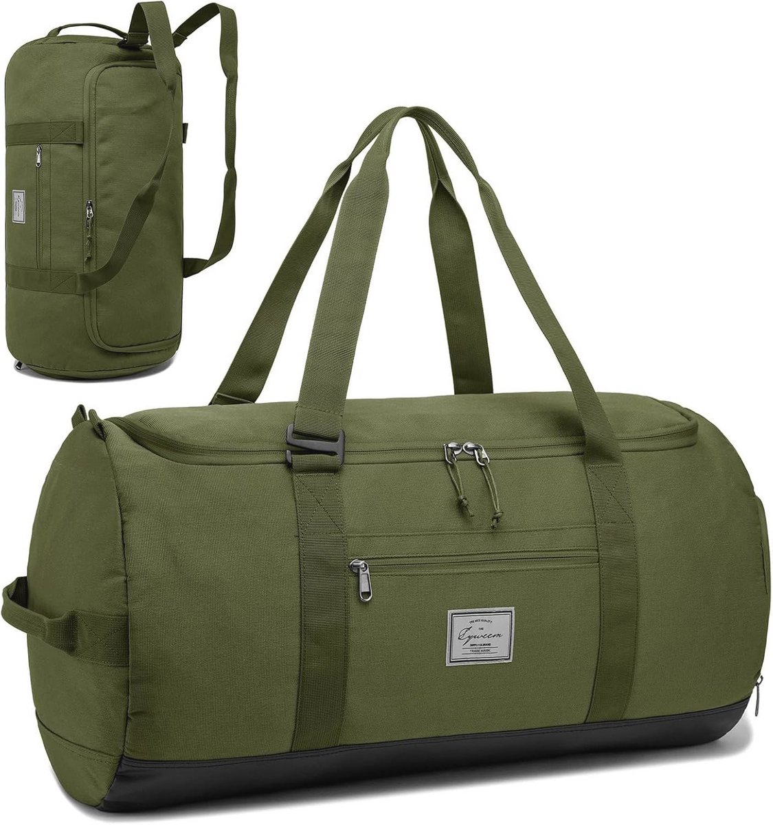 Grote Sporttas met Schoenenvak - Waterdichte Reis- en Gymtas - 60L - Handbagage voor Weekend en Sport
