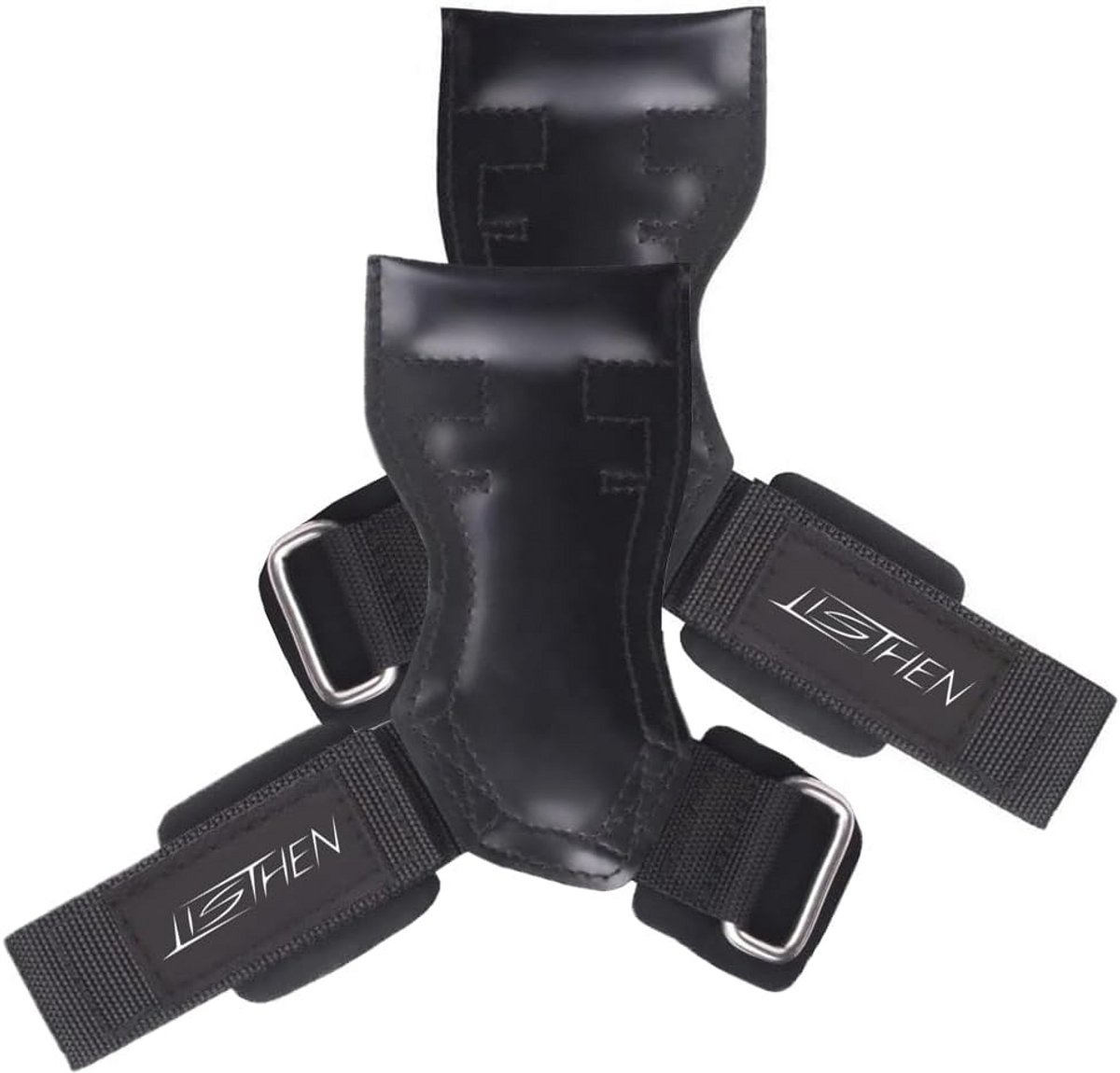 Gewichtheffing Polsbanden met Haken voor Deadlift en Bodybuilding
