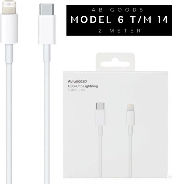 USB C naar Lightning Kabel 3M [MFi Gecertificeerd], Kabel