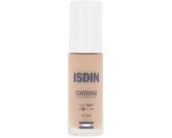 Vloeibare Foundation Isdin COVERAGE Nº 3.0 Sand Spf 50 30 g