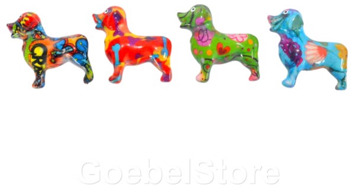Pomme Pidou Magneten set Hond Labrador Sophie (4 stuks)