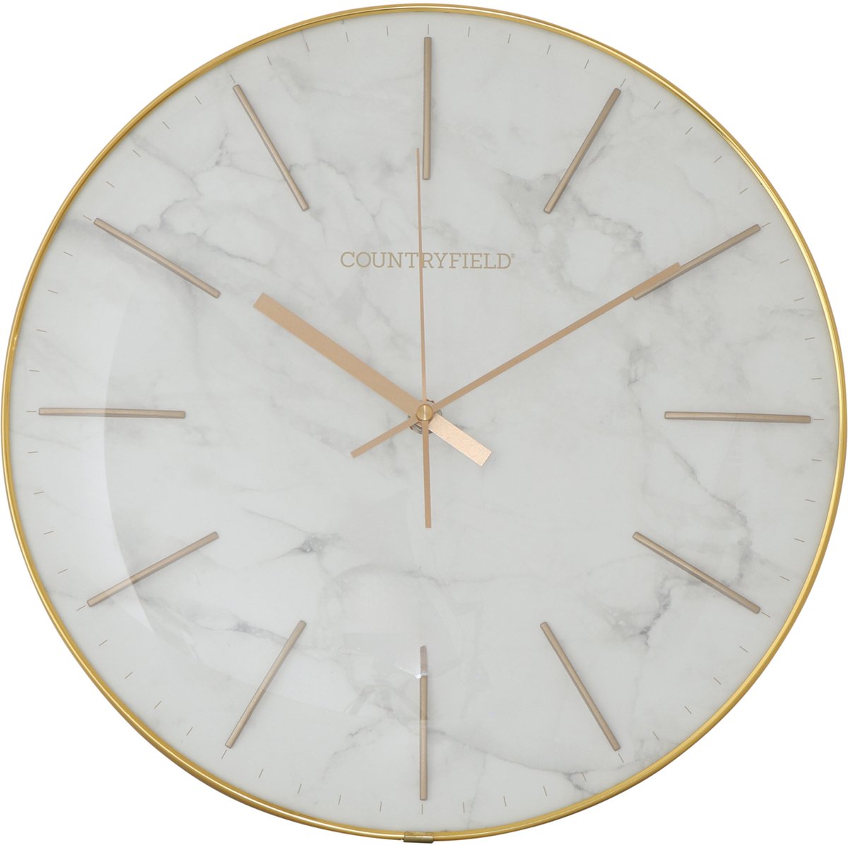 Wandklok bellamy 35x35x5cm wit