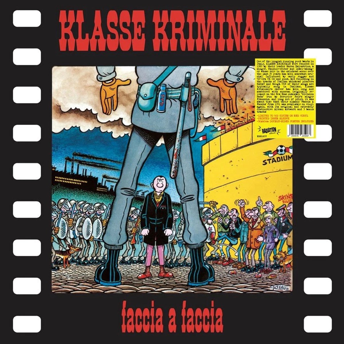 Klasse Kriminale - Faccia A Faccia (LP)