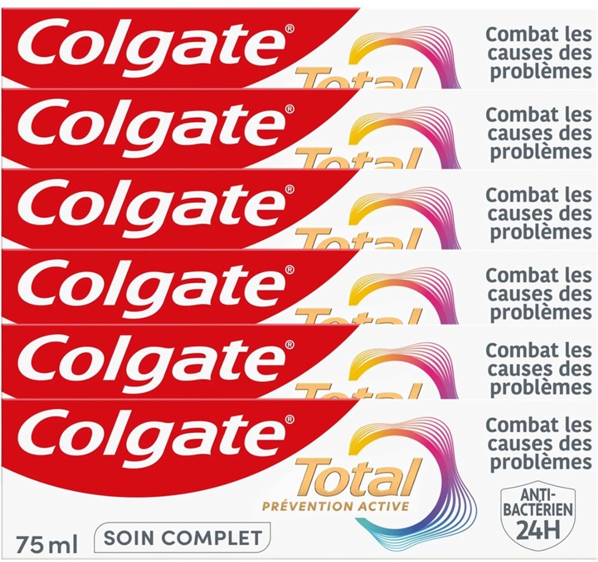 Colgate Total Soin Complet – Complete Care – Tandpasta – 75 ml – 6-Pack
