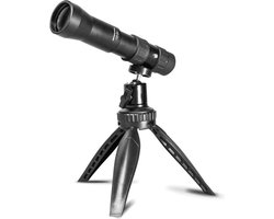 Professionele Monokijker - Telescoop inclusief Statief - 10-30x35 - Verrekijker - Veldkijker - Monoculair - Telescoop - Voor Volwassen en Kinderen - 30 x Vergroting - Complete Set - Waterdicht en Verstelbaar - Zwart