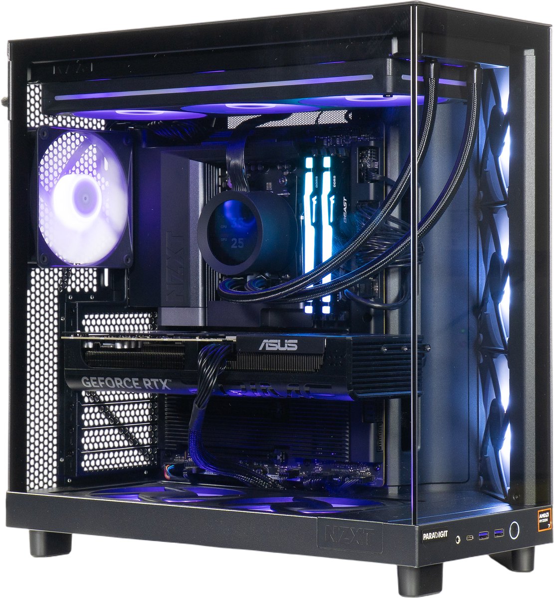 Paradigit x NZXT - Midnight Surge