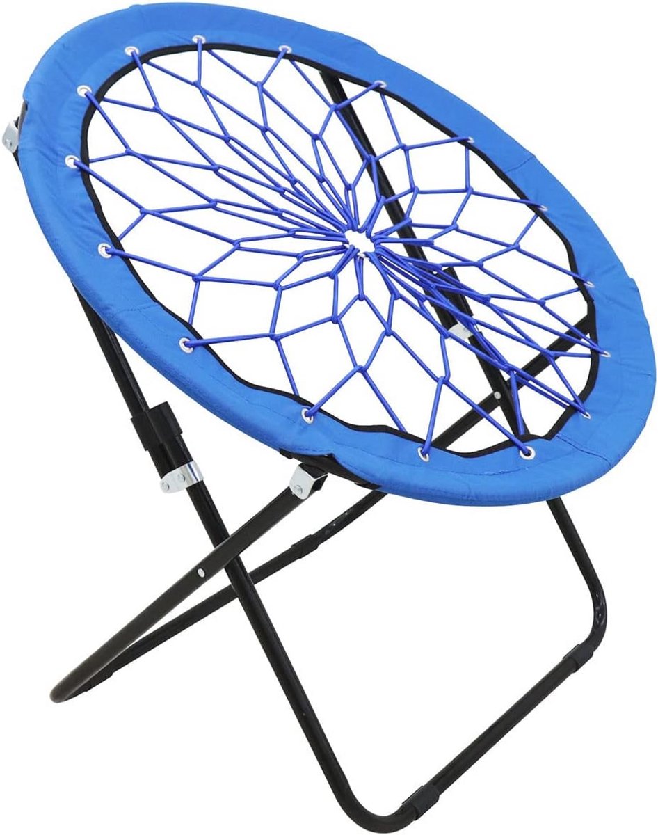 Ultiem Comfort Bungee-Stoel - Veelzijdige en Opvouwbare Webstoel voor Ontspanning