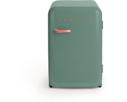 CREATE - Koelkast in retrostijl - Sage - Handvat Terracotta - FRIDGE RETRO 107L