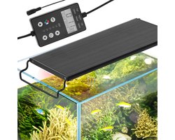 De Warenloods - LED Aquariumlamp - Aquariumverlichting - LED Strip - Dimbaar - 30 tot 45cm - Full Spectrum Aquarium Licht Met 24/7 Natuurlijke Modus