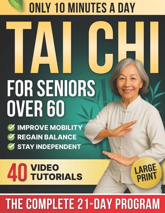 10-Minute Tai Chi for Seniors Over 60 - cover