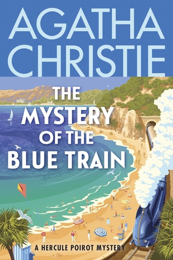 The Mystery of the Blue Train - cover