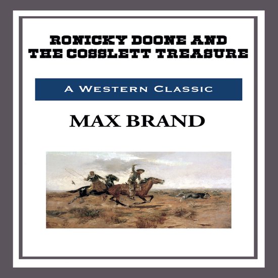 Ronicky Doone and the Cosslett Treasure - cover