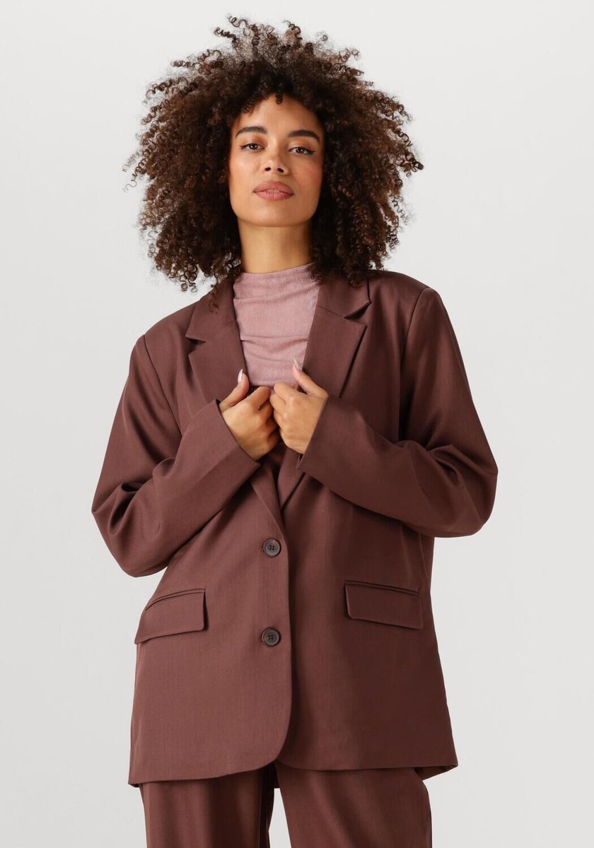 Amaya Amsterdam Jane Blazer Blazers Dames - Bruin - Maat M