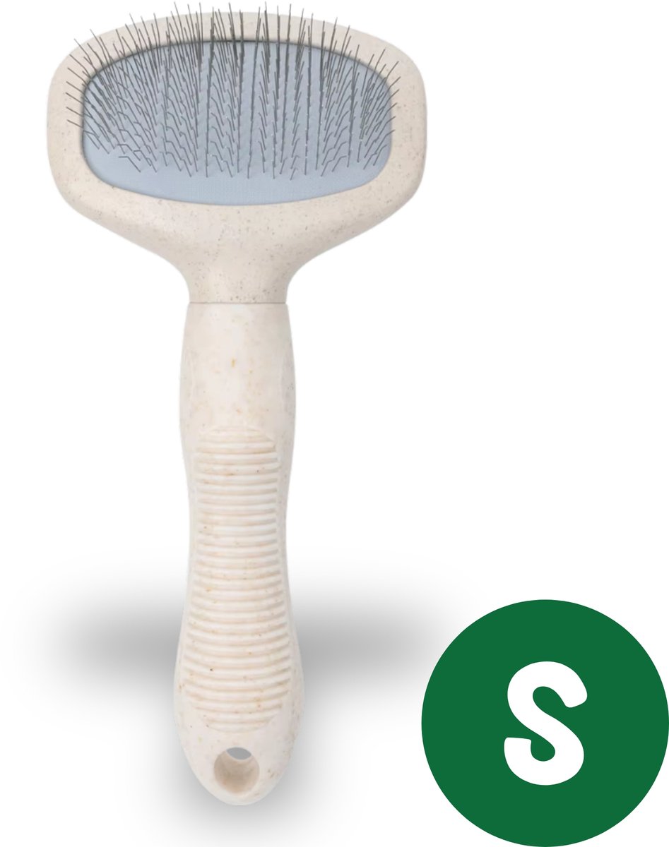 Woefy Slicker Brush - Borstel voor Honden en Katten - Haarverwijderaar - Small