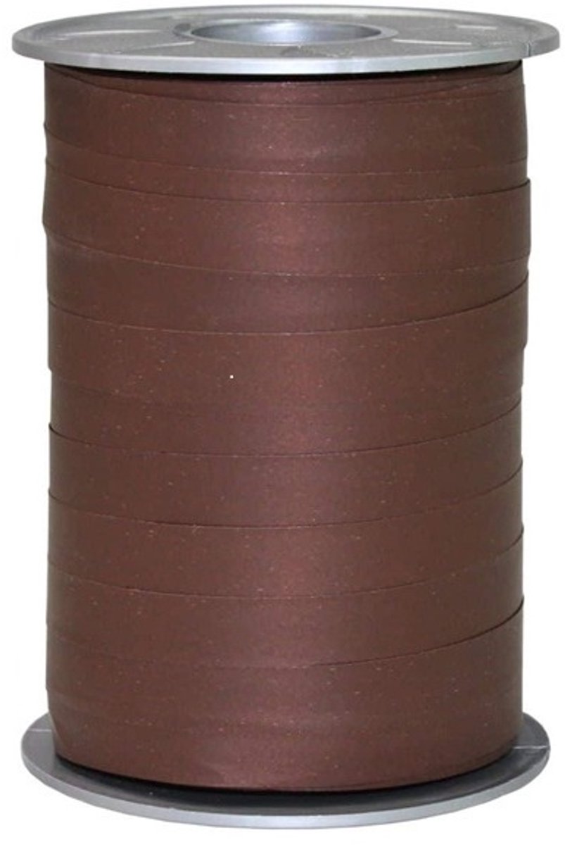 Krullint Paperlook Espresso Bruin Mat - 10mm