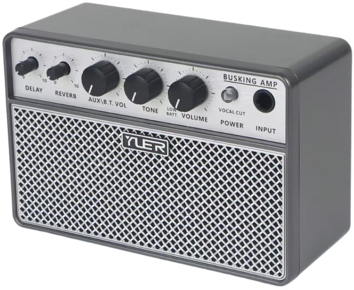Yuer BA-10Pro Mini Busking Amp gitaarversterker combo met Bluetooth