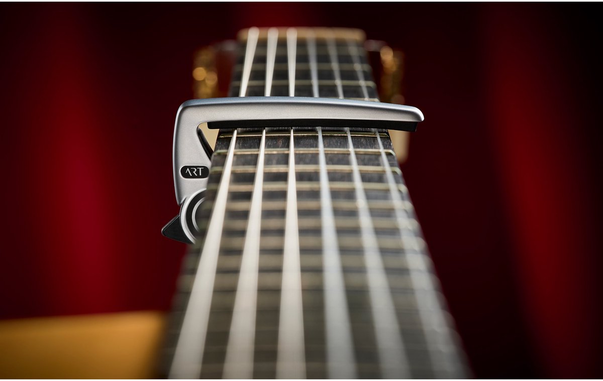 G7th Performance 3 Classical Silver capo voor klassieke, flamenco en 7- en 8-snarige gitaren