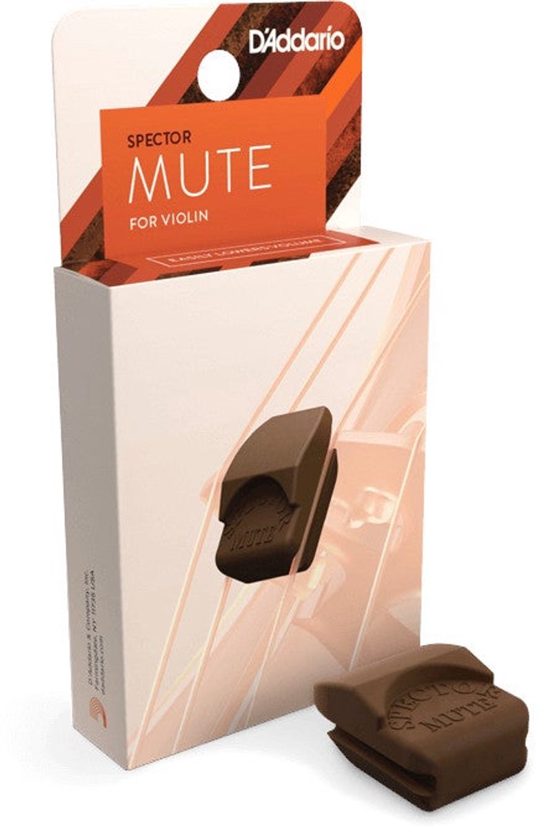 D'Addario Spector Violin Mute Copper demper voor viool