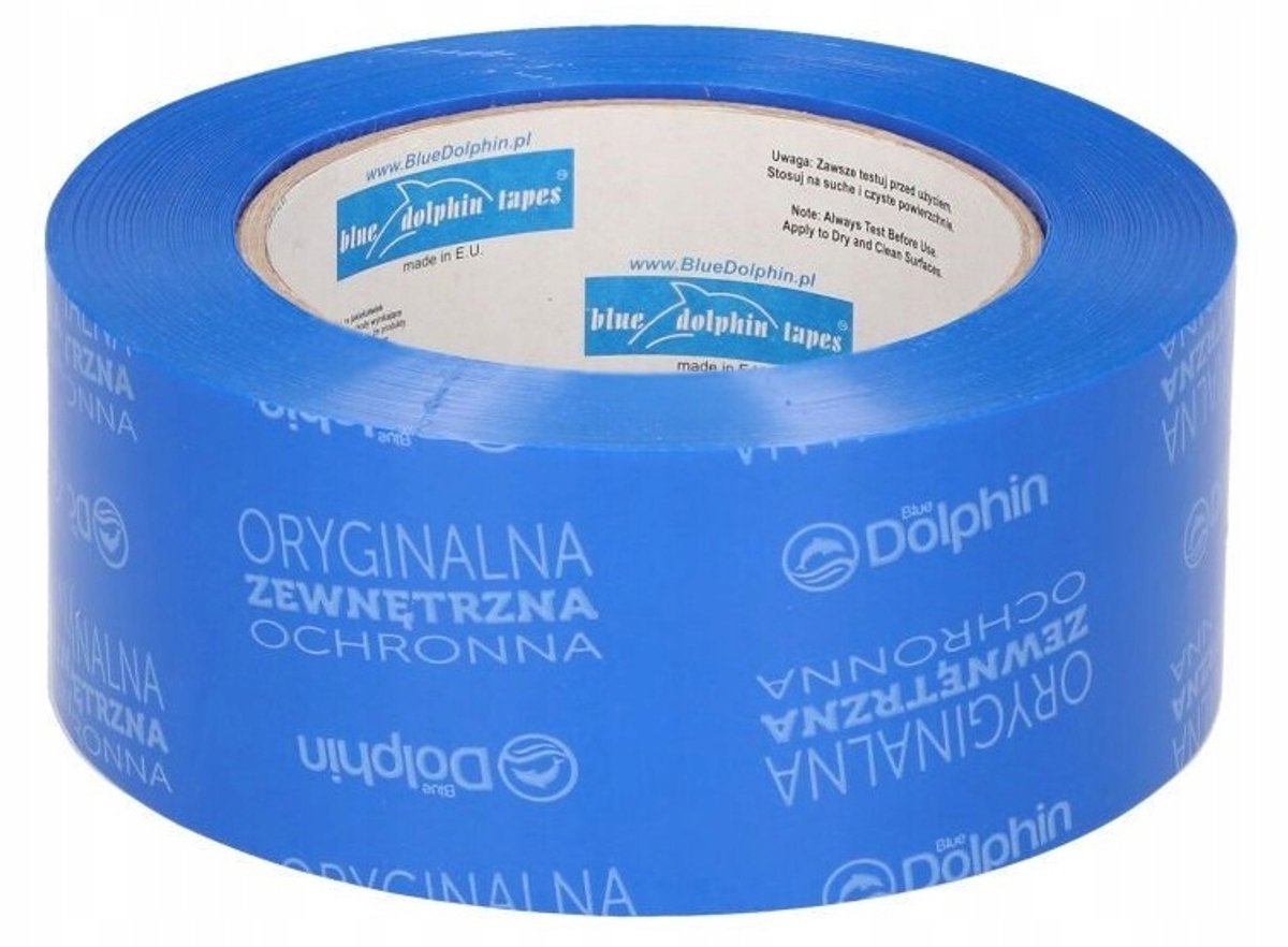 Blue Dolphin Buiten Beschermtape 48mm x 25m - UV- en Waterbestendig