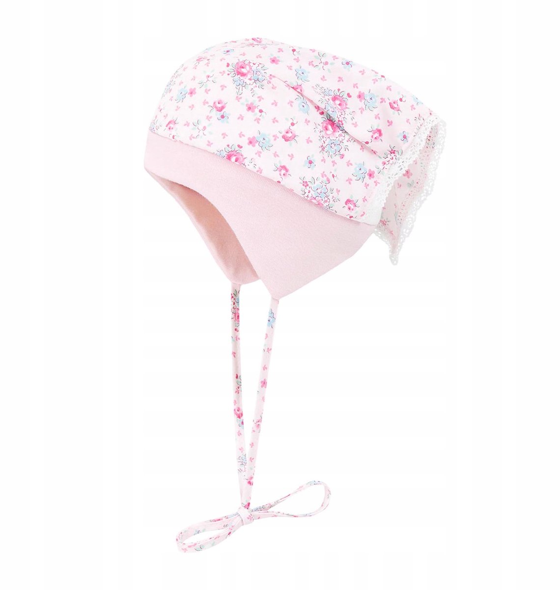 Döll Baby Meisjes Hoofddoekje - Roze - Maat 49