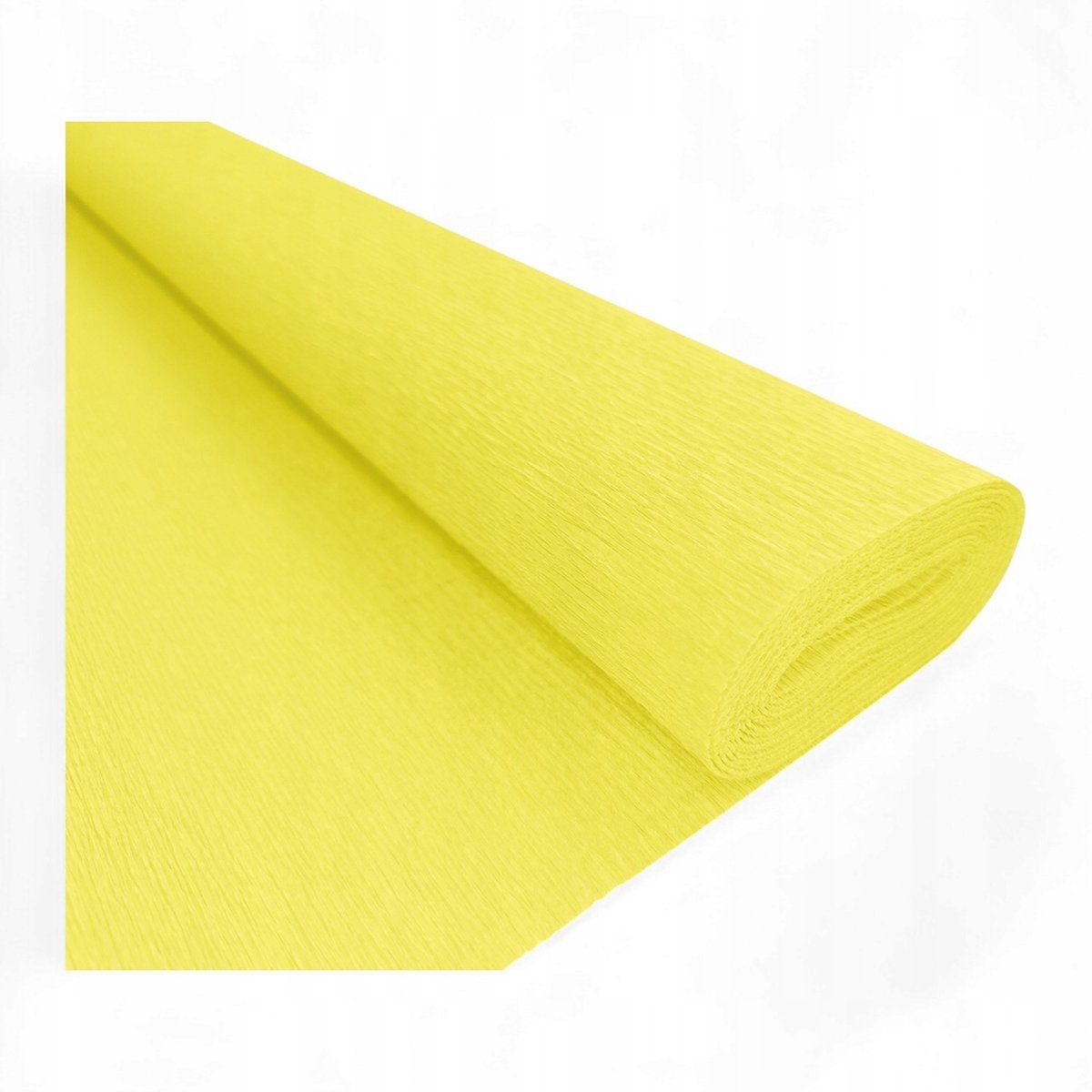 Interdruk Crêpepapier Premium Citroengeel 200x50 cm - Knutselen & Decoratie