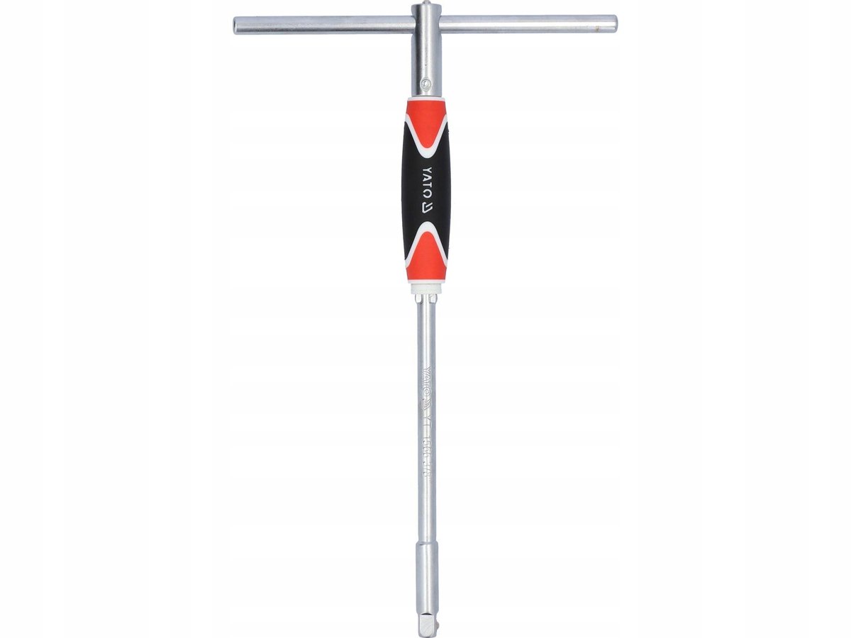 YATO T-Adapter met Rotaibare Handgreep 1/4"