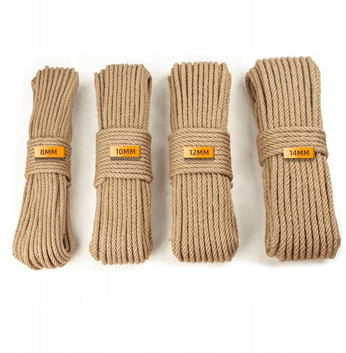 Natuurlijk Jute Touw 12mm 100m - Sterk & Duurzaam