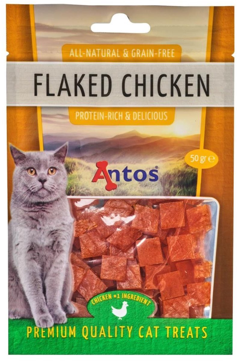 Cat Treats Flaked Kip 50 gr