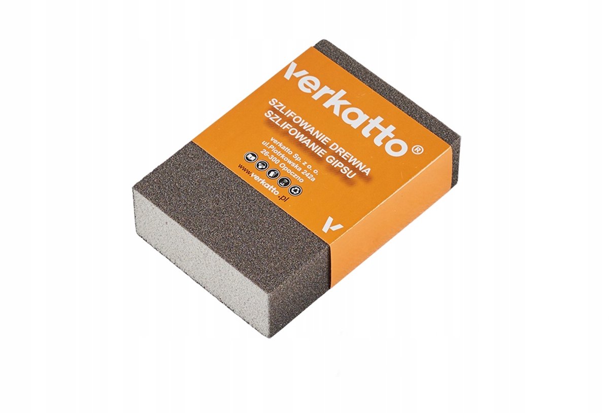 Verkatto Schuurblok 68x100x25mm, Korrel 180