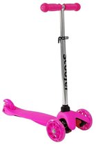 Yar Steppie - Kinderstep - Step 2-6 Jaar - 3 Lichtgevende Wielen - Meisjes - Roze