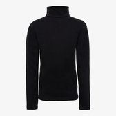 Mountain Peak kinder thermoshirt met rollneck zwart - Maat 110