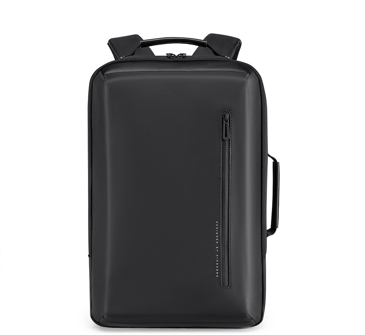 Home&Garden Laptoptas Heren 15,6 inch – Zwarte 3-in-1 Rugzak, Aktetas & Schoudertas – USB-aansluiting – Waterafstotend – Multifunctioneel