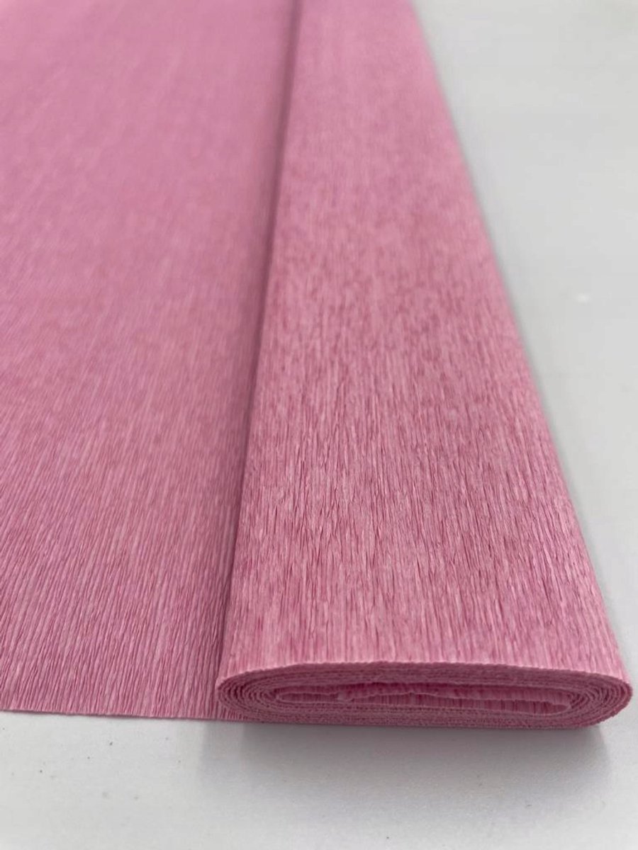 Italiaans Kreppapier Amethist Roos 90gr - 50x150cm