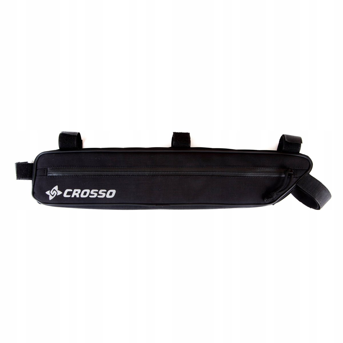 Crosso Zipper XXL Fietstas - Zwart, 3.5L, Waterdicht