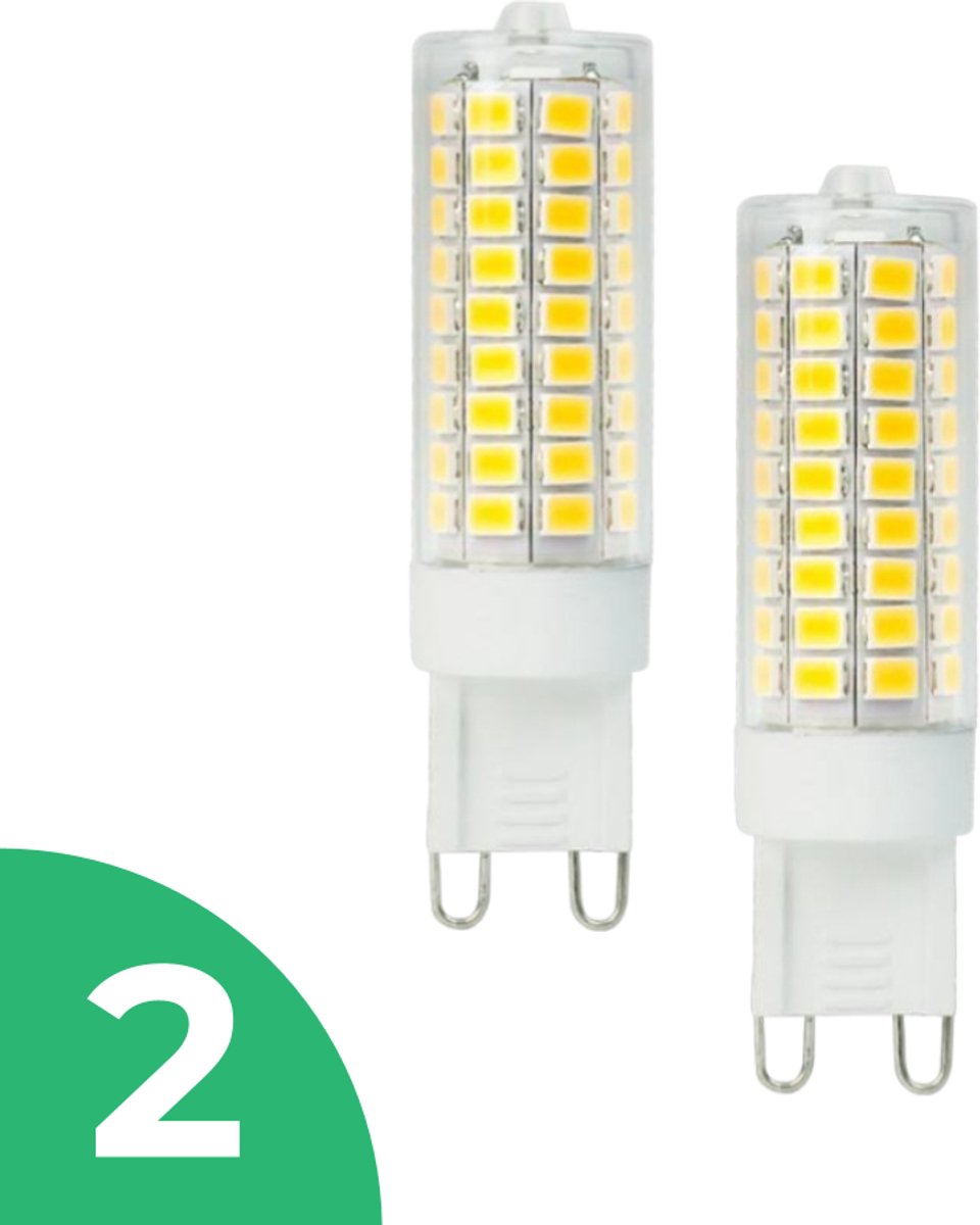 Commel Mini Led-lamp G9 - 5W - Daglicht - Dimbaar - 2 stuks